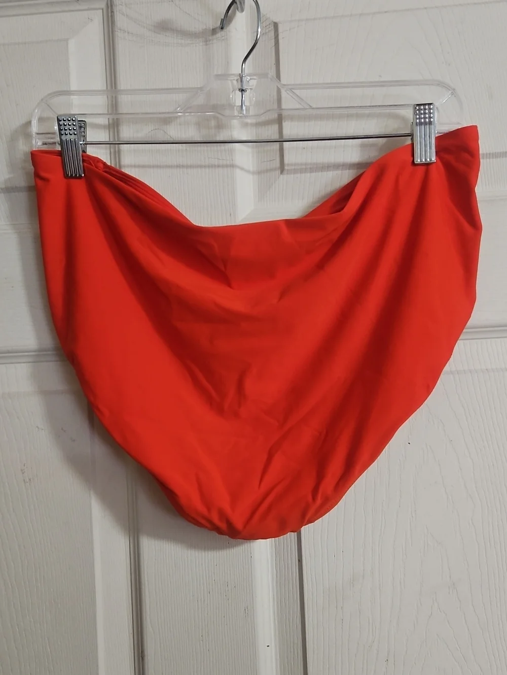 CALIA Women's Adjustable Tie Front Swim Bottoms: FRESH RED: NEW WITH TAGS: L